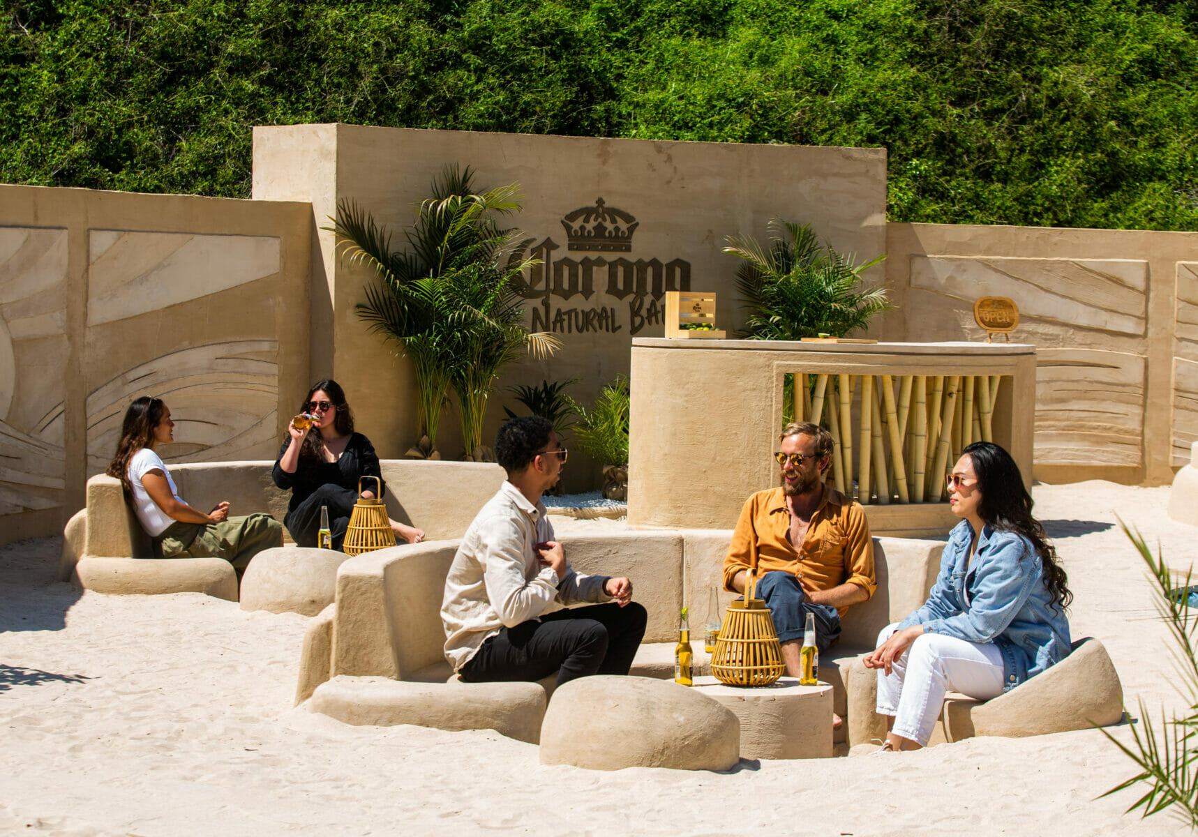 Corona Natural Bar, aperitivo