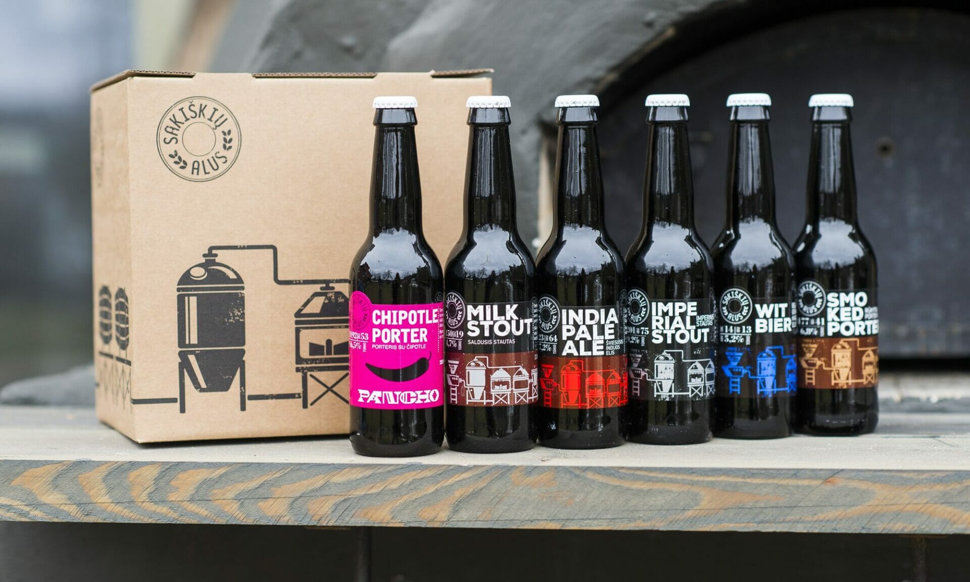 Sakiskiu birra in Lituania
