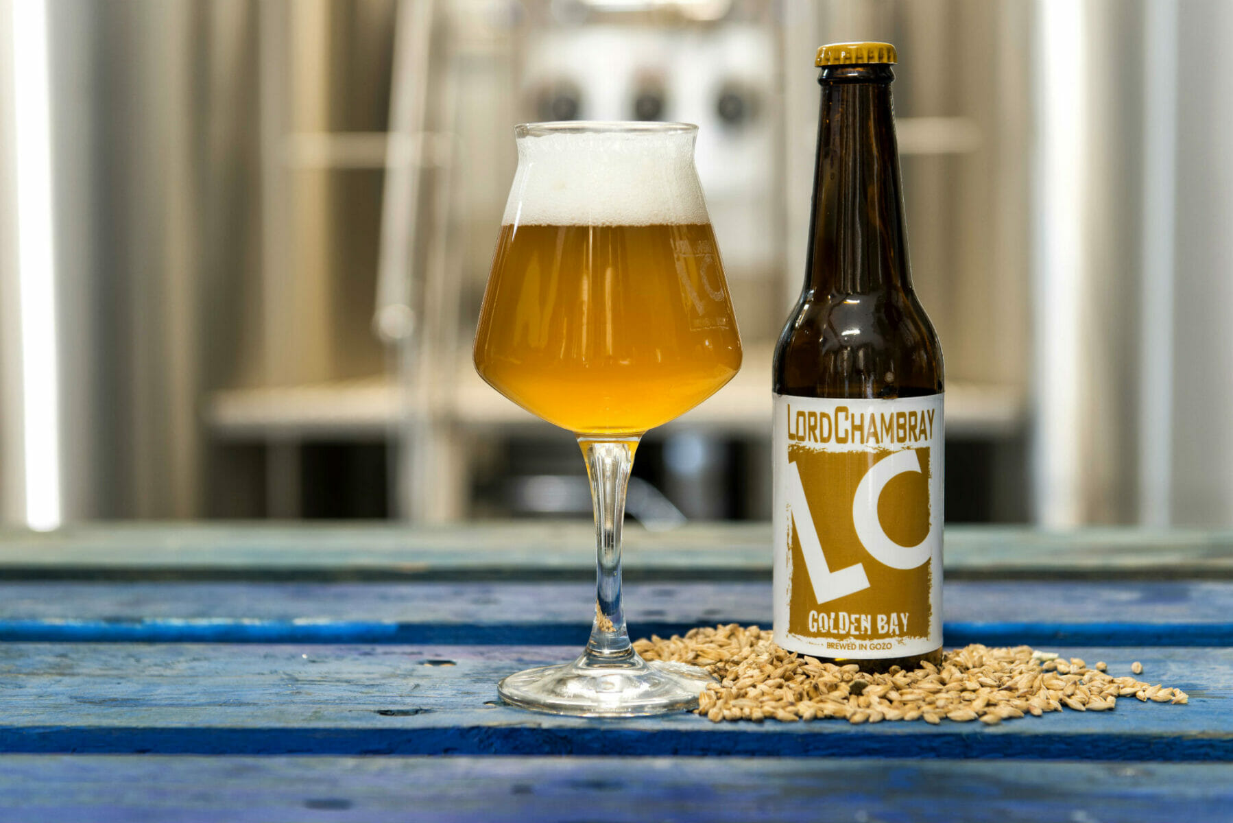 Lord Chambray, birra in Malta
