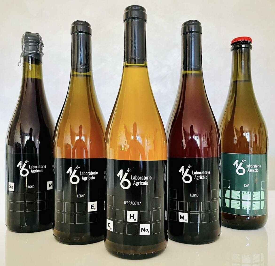 vini Pistis Sophia, linea Laboratorio Agricolo 16