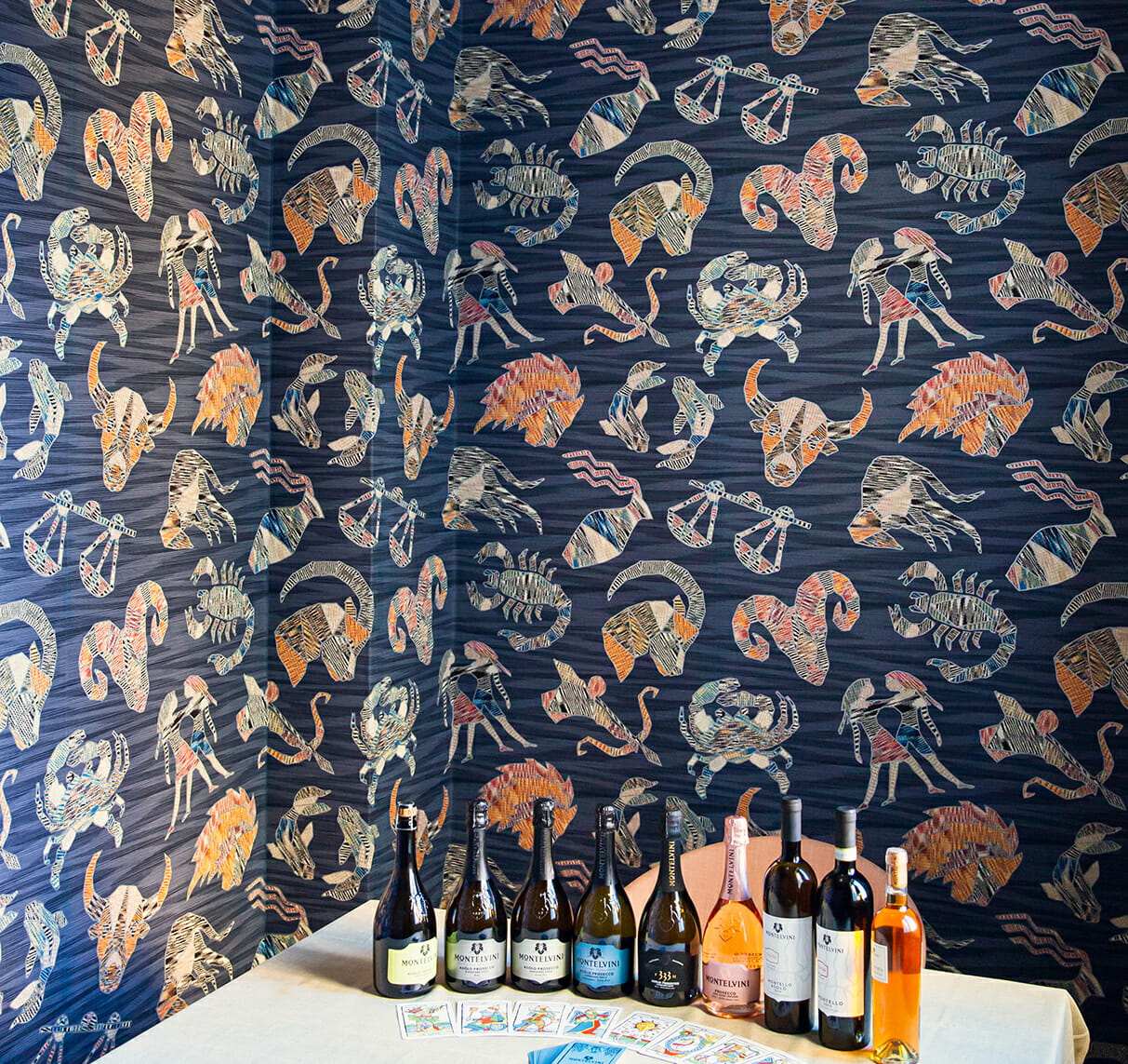 Bubbles & Tarots, Carta da parati Missoni Home Wall Covering