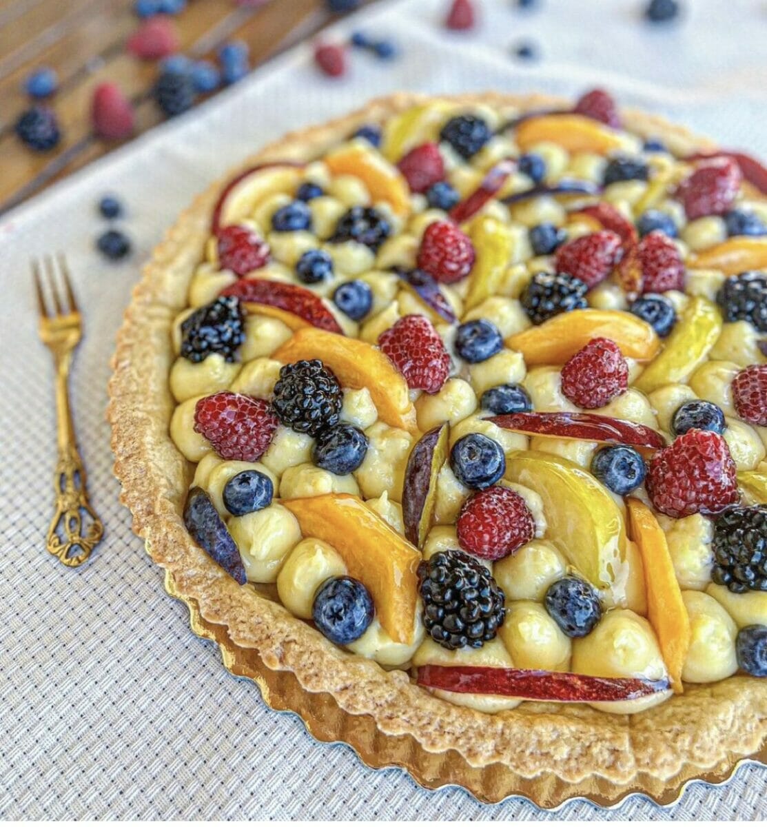Crostata senza glutine e senza lattosio, fresca e golosa