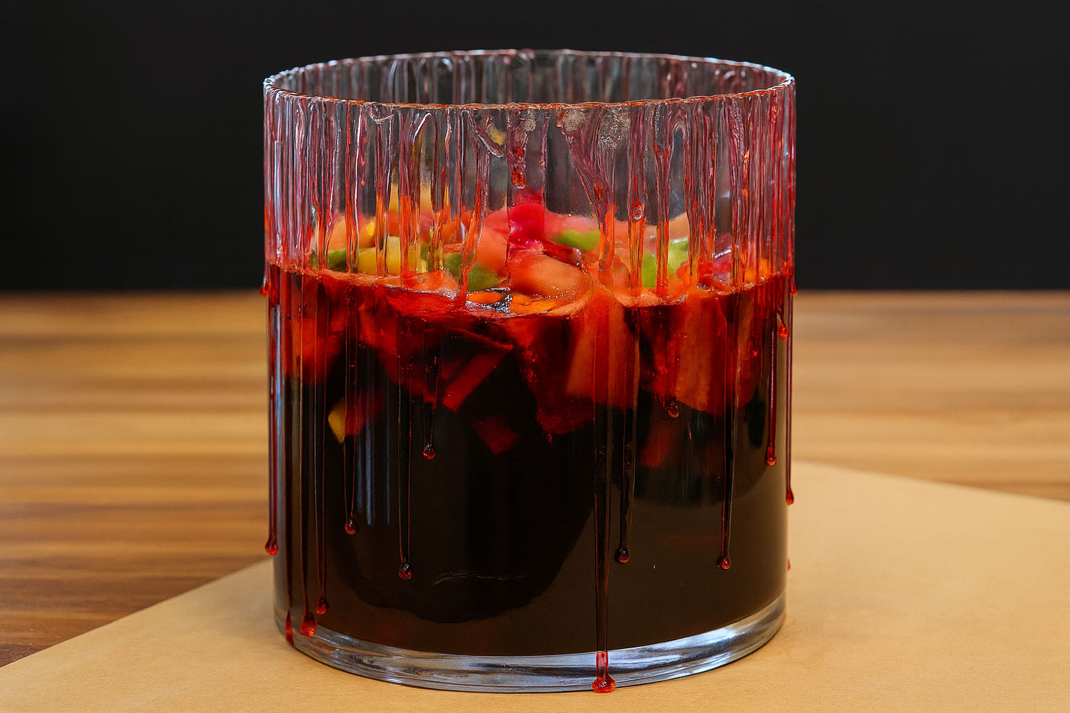 Cocktail Halloween Sangria, la ricetta tutto sangue
