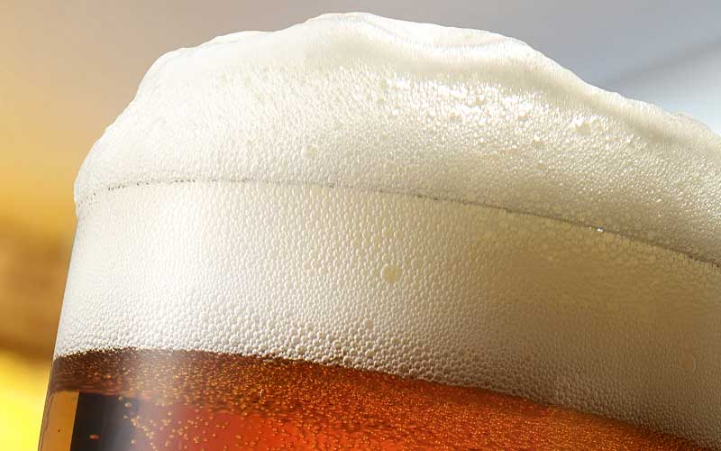 schiuma birra