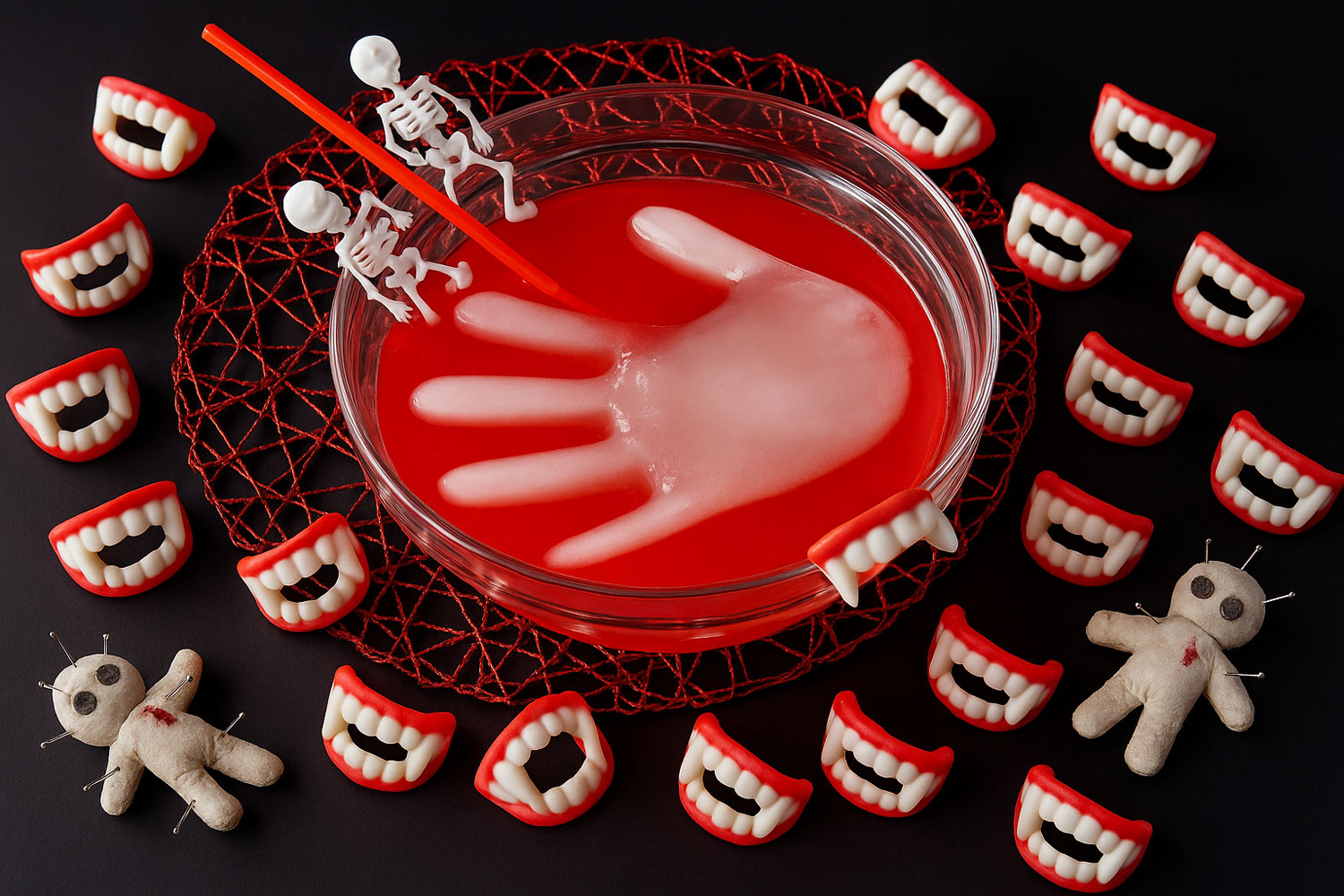 cocktail halloween, la ricetta della mano ghiacciata sanguinante