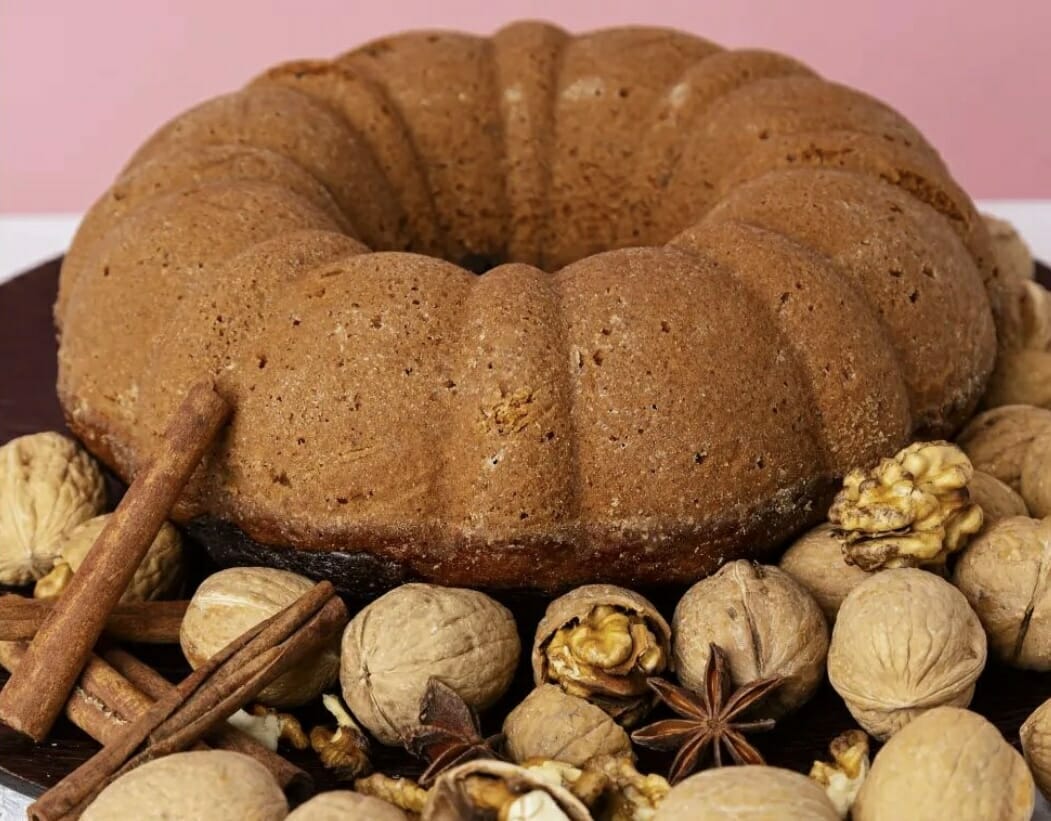 Ciambella speziata alle noci