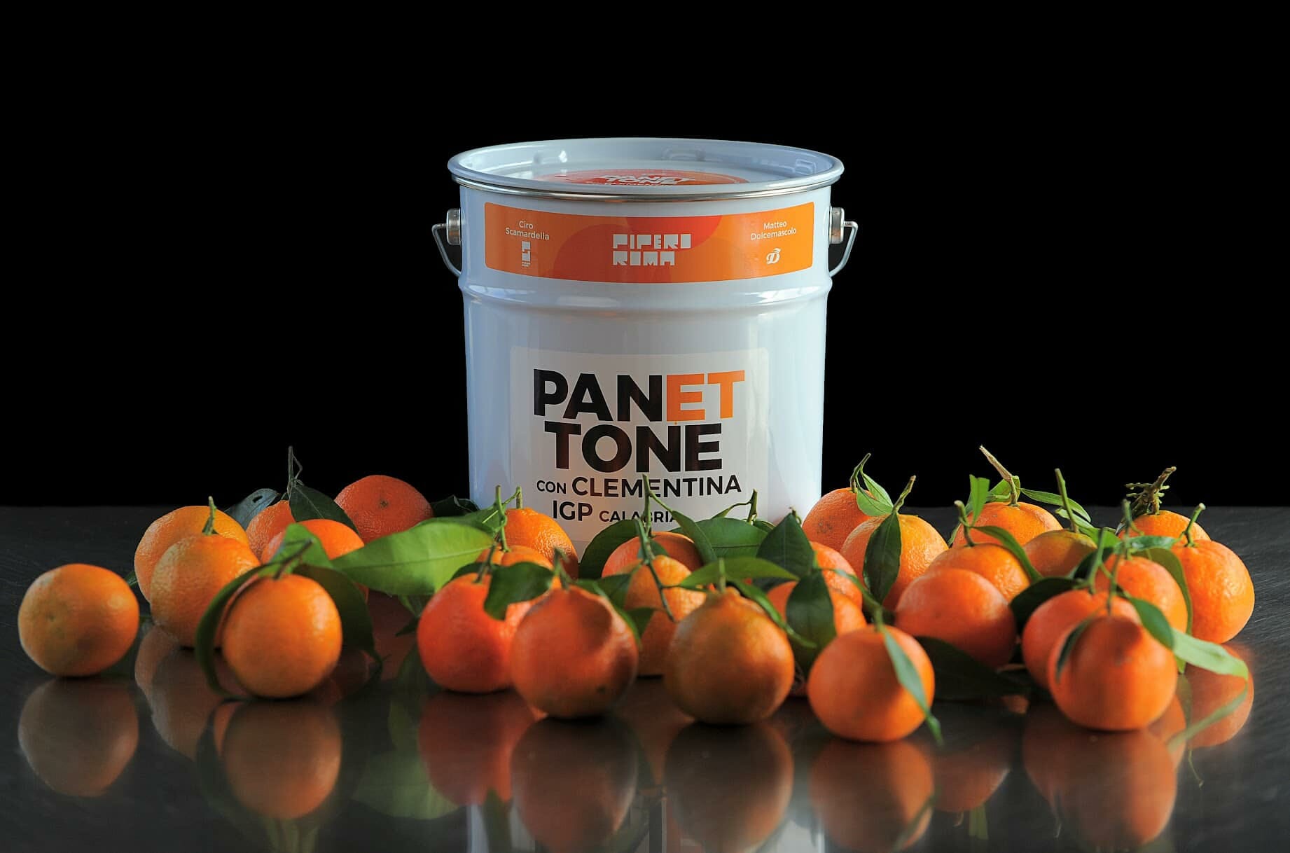 panettone con clementine