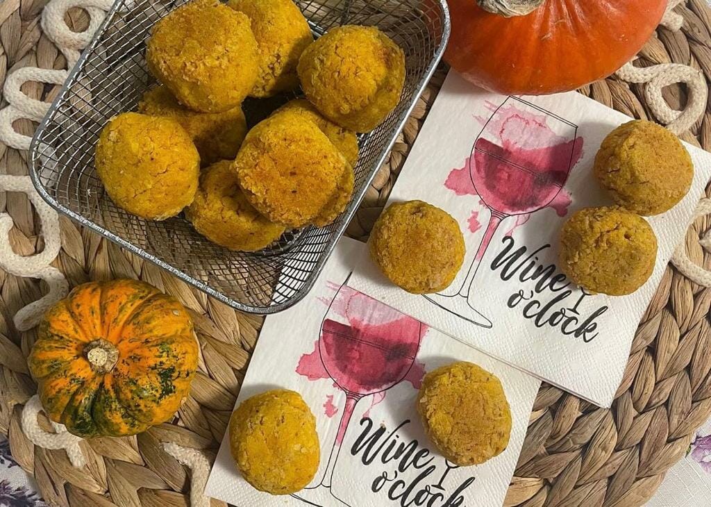 Polpette zucca e ceci
