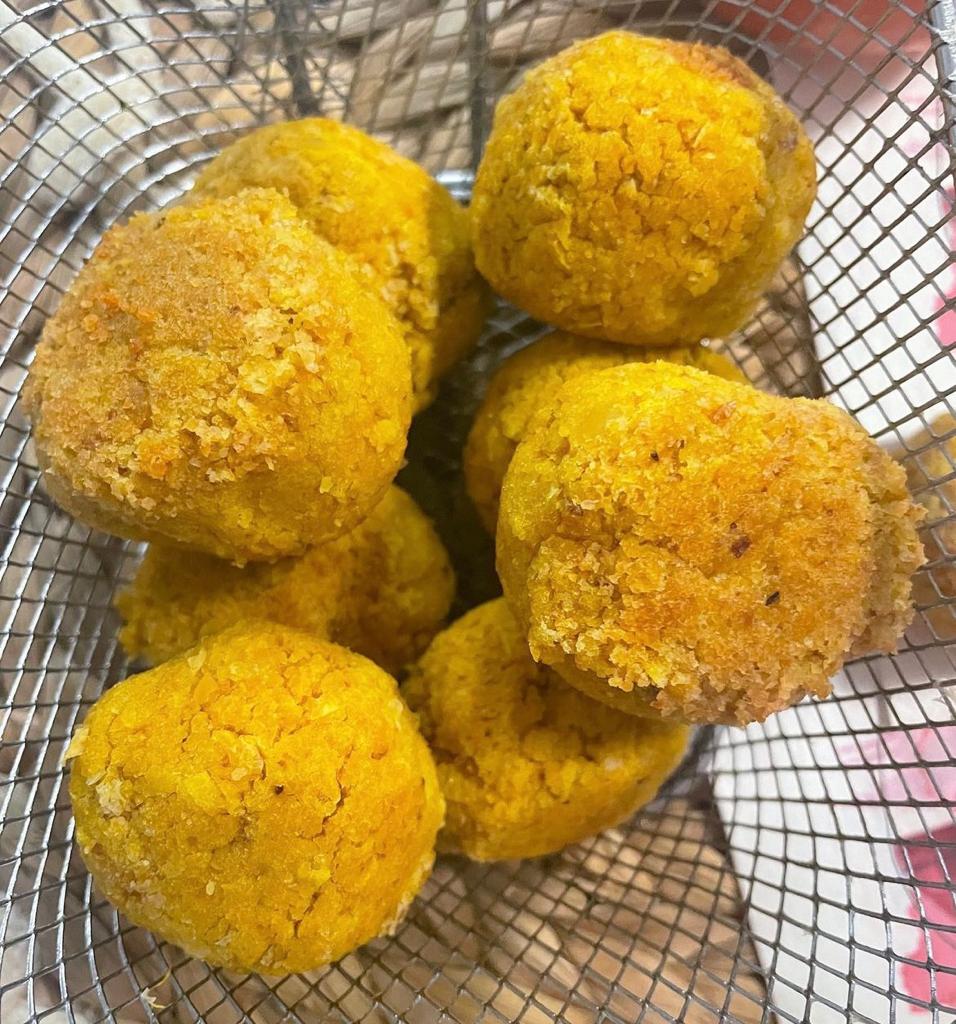Polpette zucca e ceci