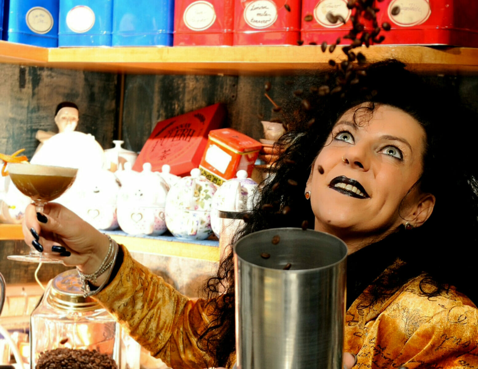 coffee and spirits