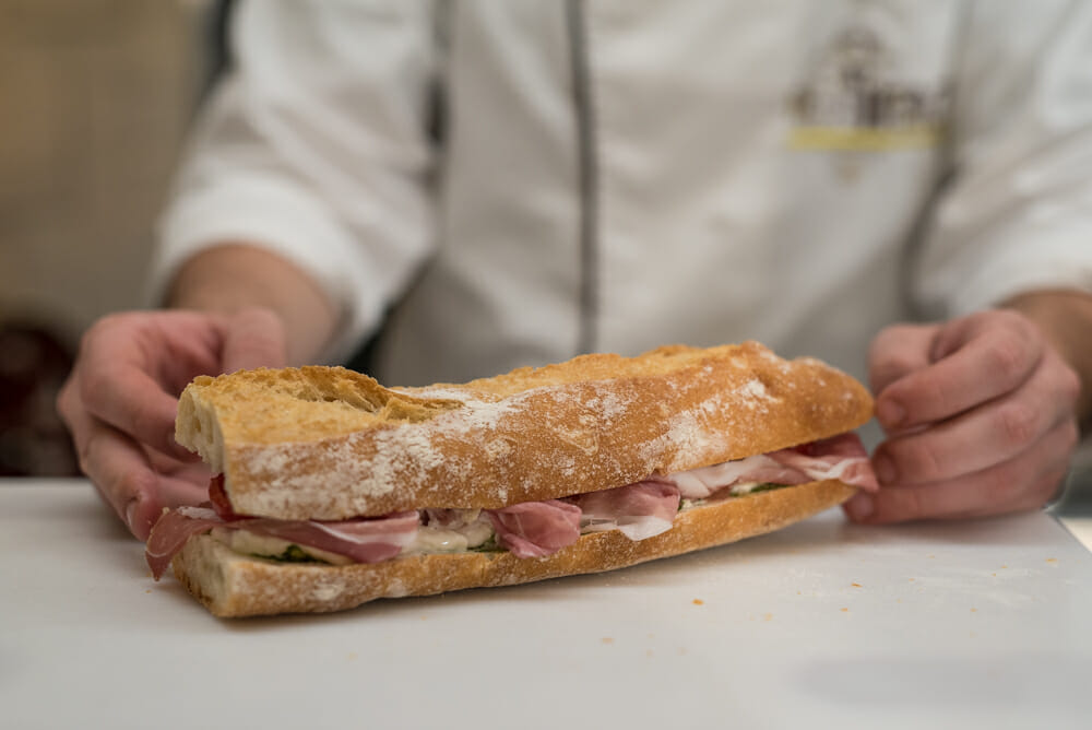 panino tricolore