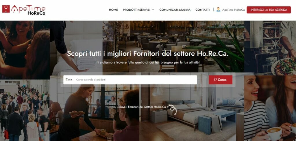Portale Fornitori HoReCa
