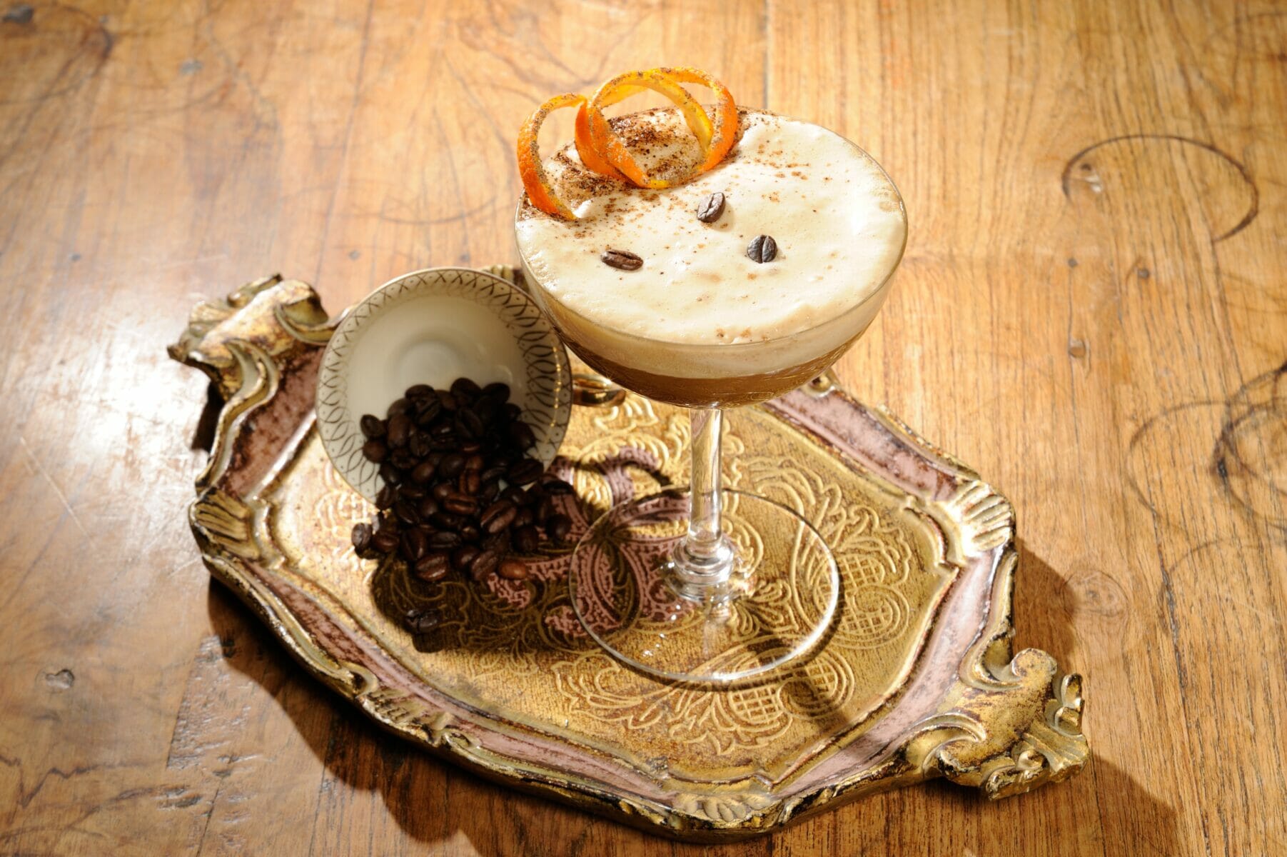 coffee and spirits