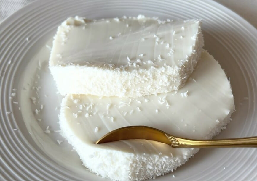 Budino cioccolato bianco e cocco