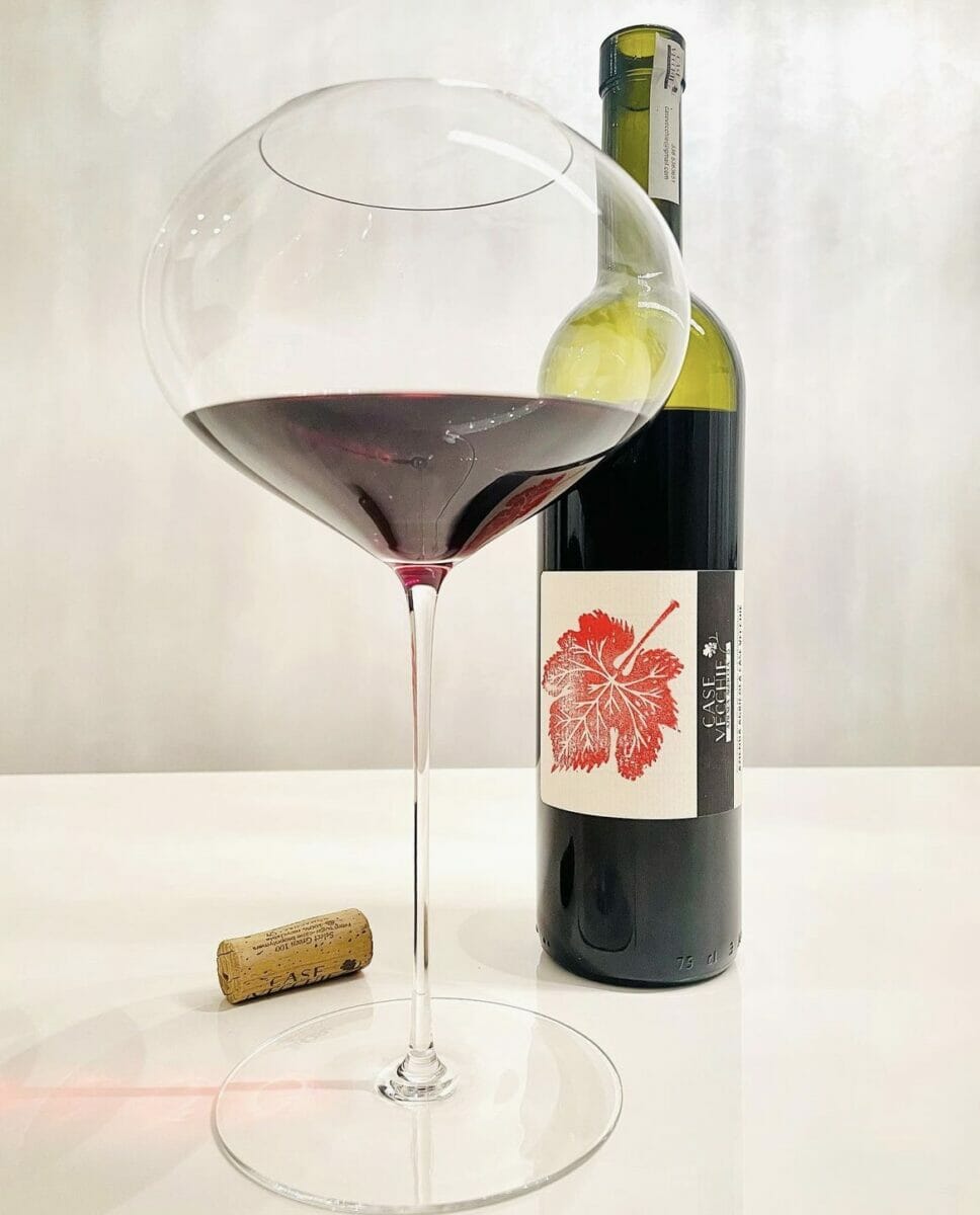 Le case vecchie Merlot 2016, foglia rossa