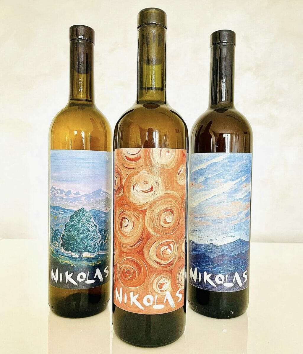 bottiglie vino Nikolas Juretic
