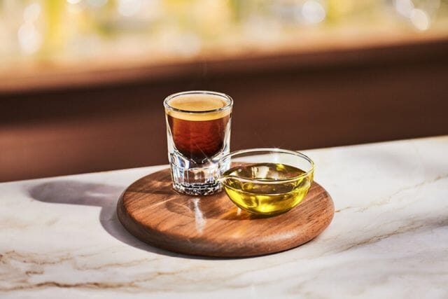 olio caffè