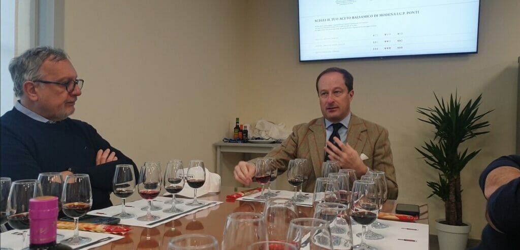 Giacomo Ponti degustazione Aceto