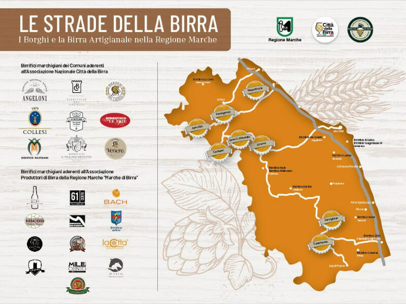 le strade della birra