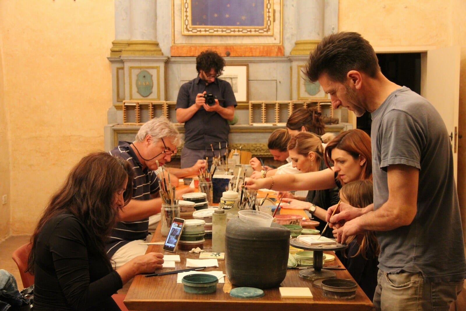 laboratorio di ceramica
