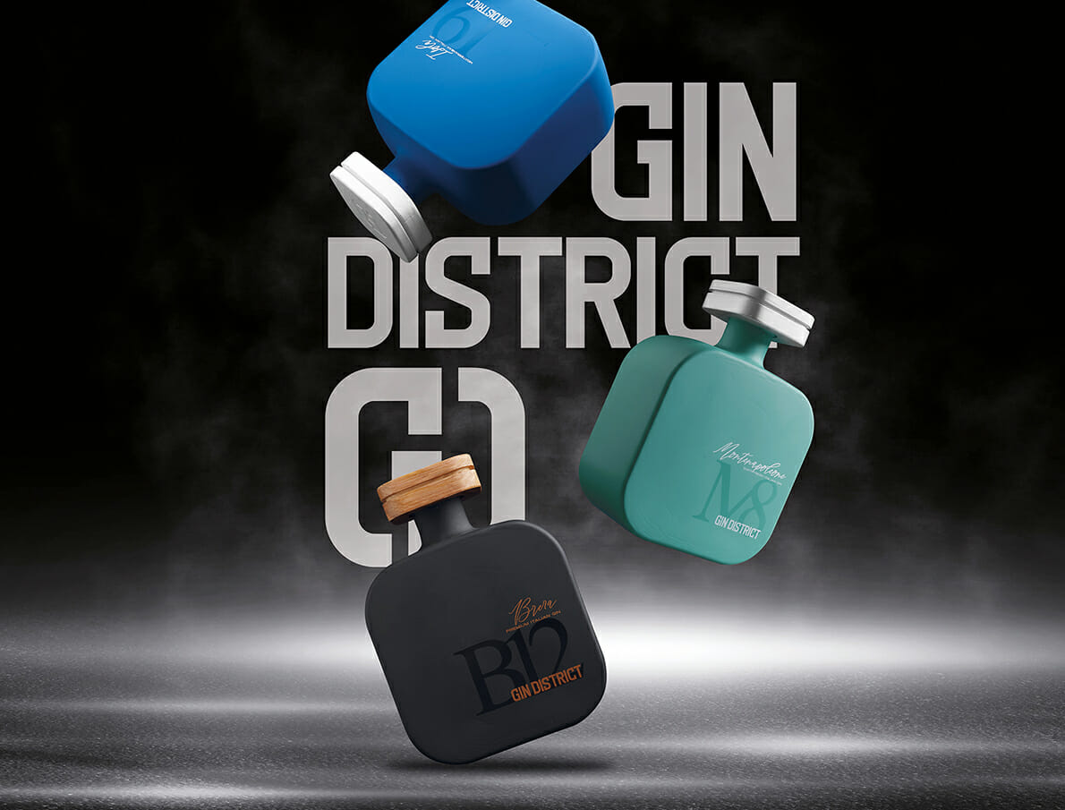 bottiglie di gin