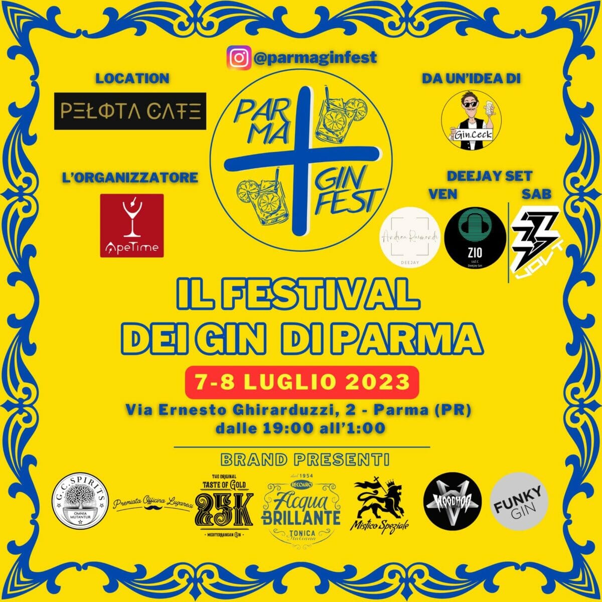 Festival del Gin di Parma 2023