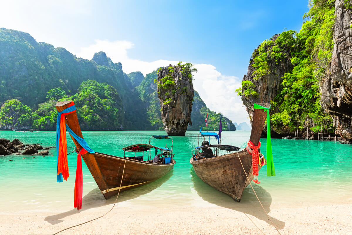 Spiaggia Phuket Thailandia