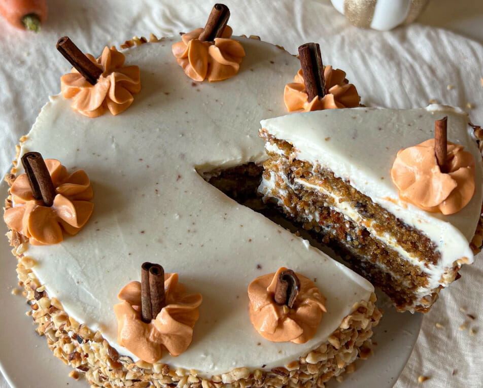 torta alle carote