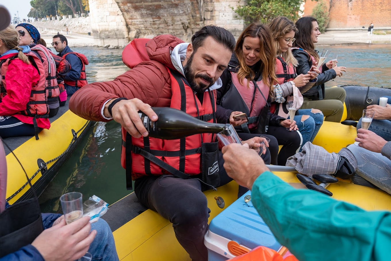 Rafting & wine Verona