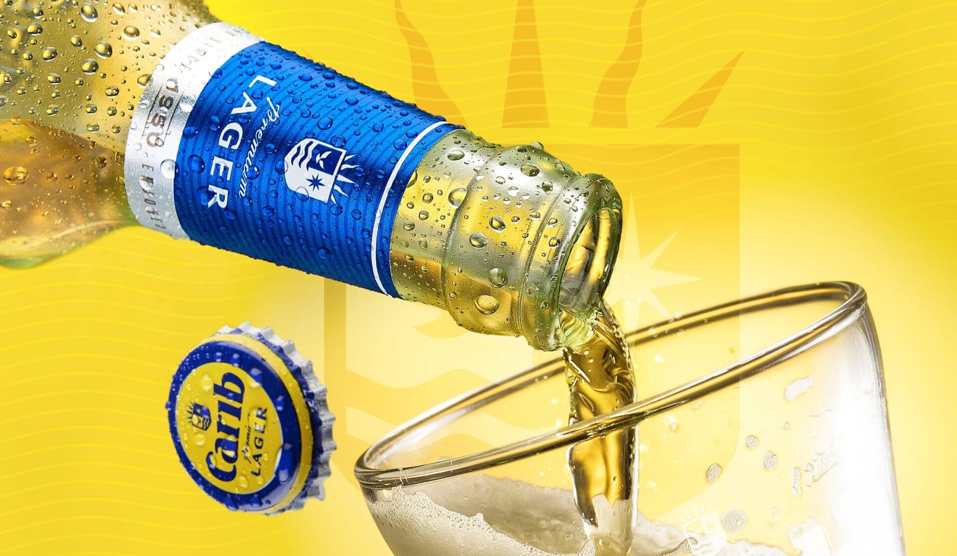 birra lager Carib