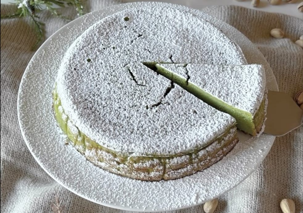 Gateau al pistacchio