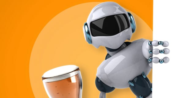 intelligenza artificiale e birra