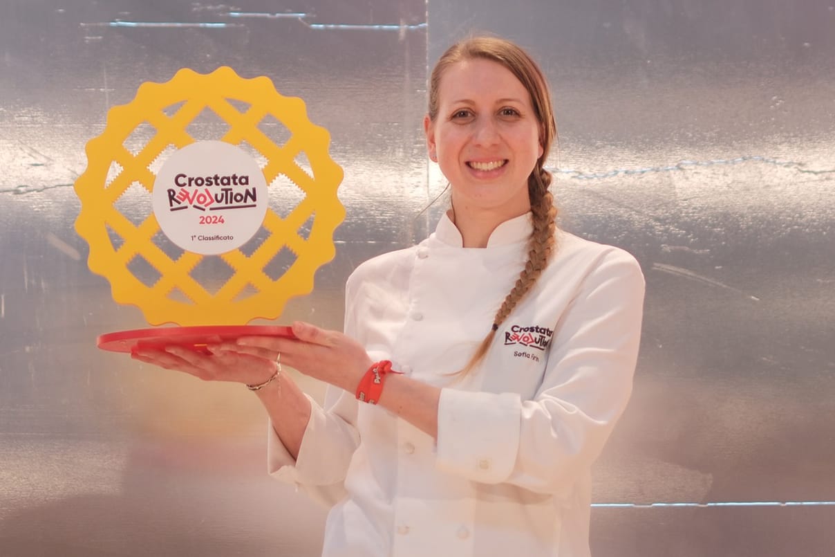 Sofia Forin vincitrice crostata revolution contest a Sigep