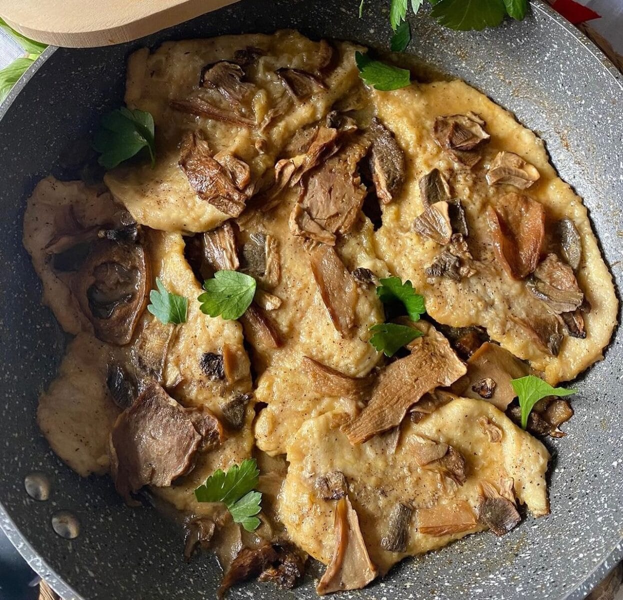 scaloppine funghi porcini