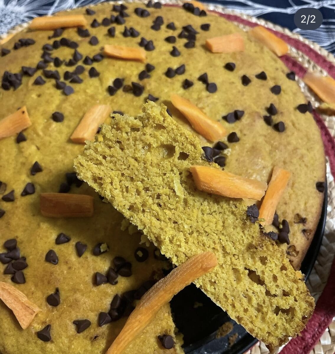 torta cioccolate e carote