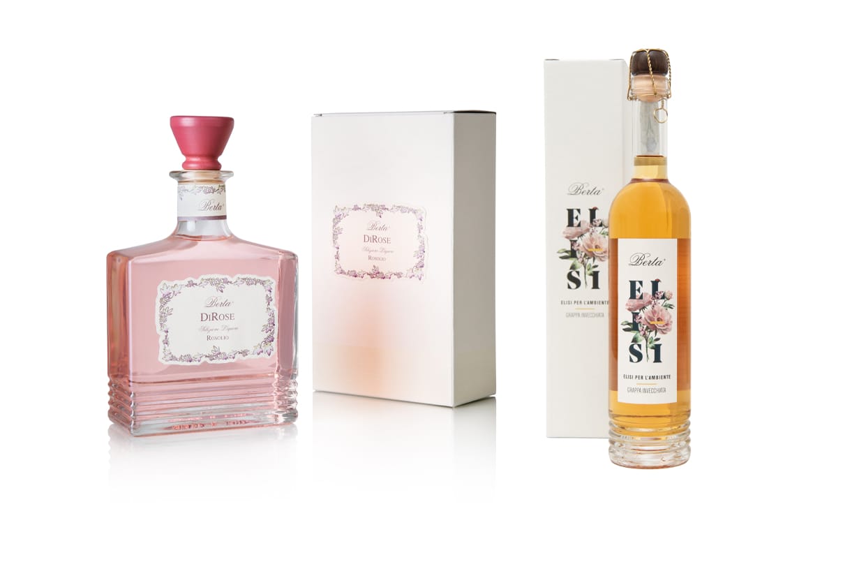 liquore e grappa berta