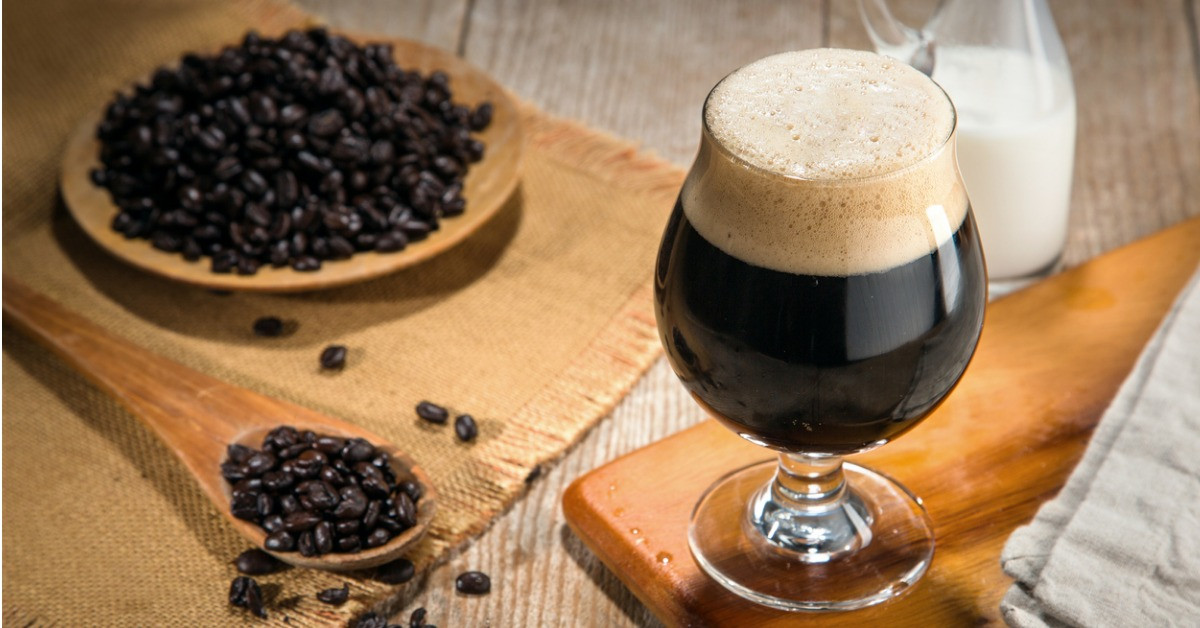birra Stout e caffe