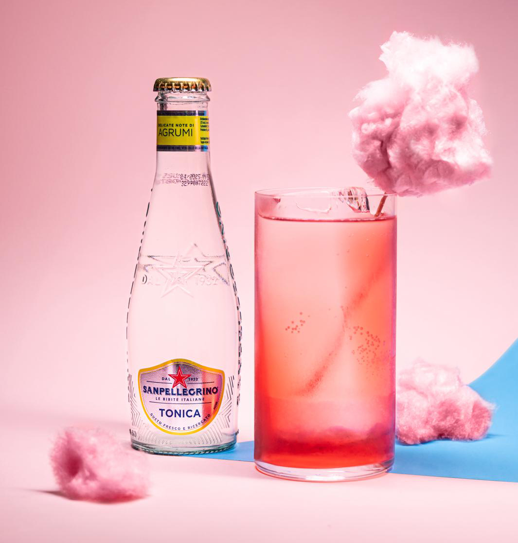 cotton candy fizz il cocktail San Pellegrino
