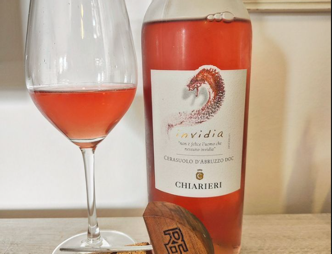 Cerasuolo D’Abruzzo Invidia 2022 della cantina Chiarieri