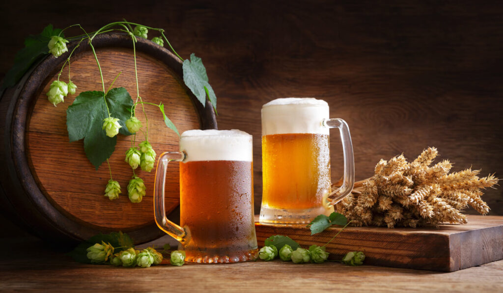 birra in botti di legno