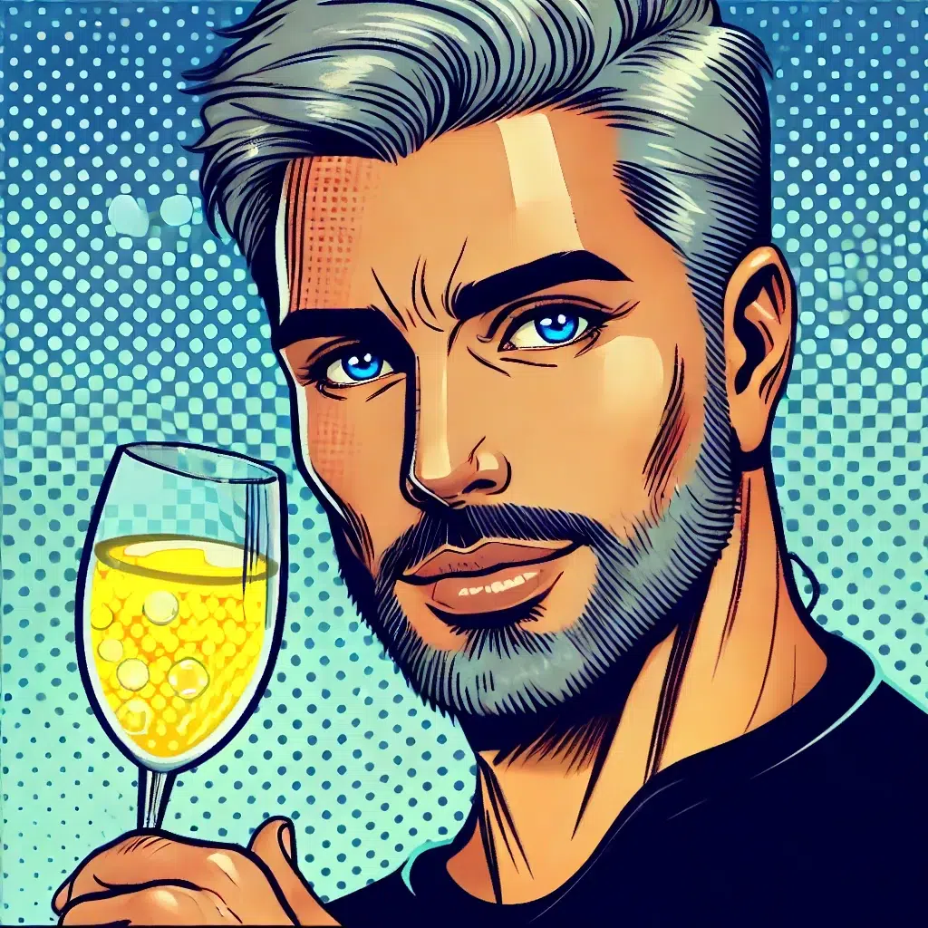 Davide Lacerenza, disegno di Lady Cocktail