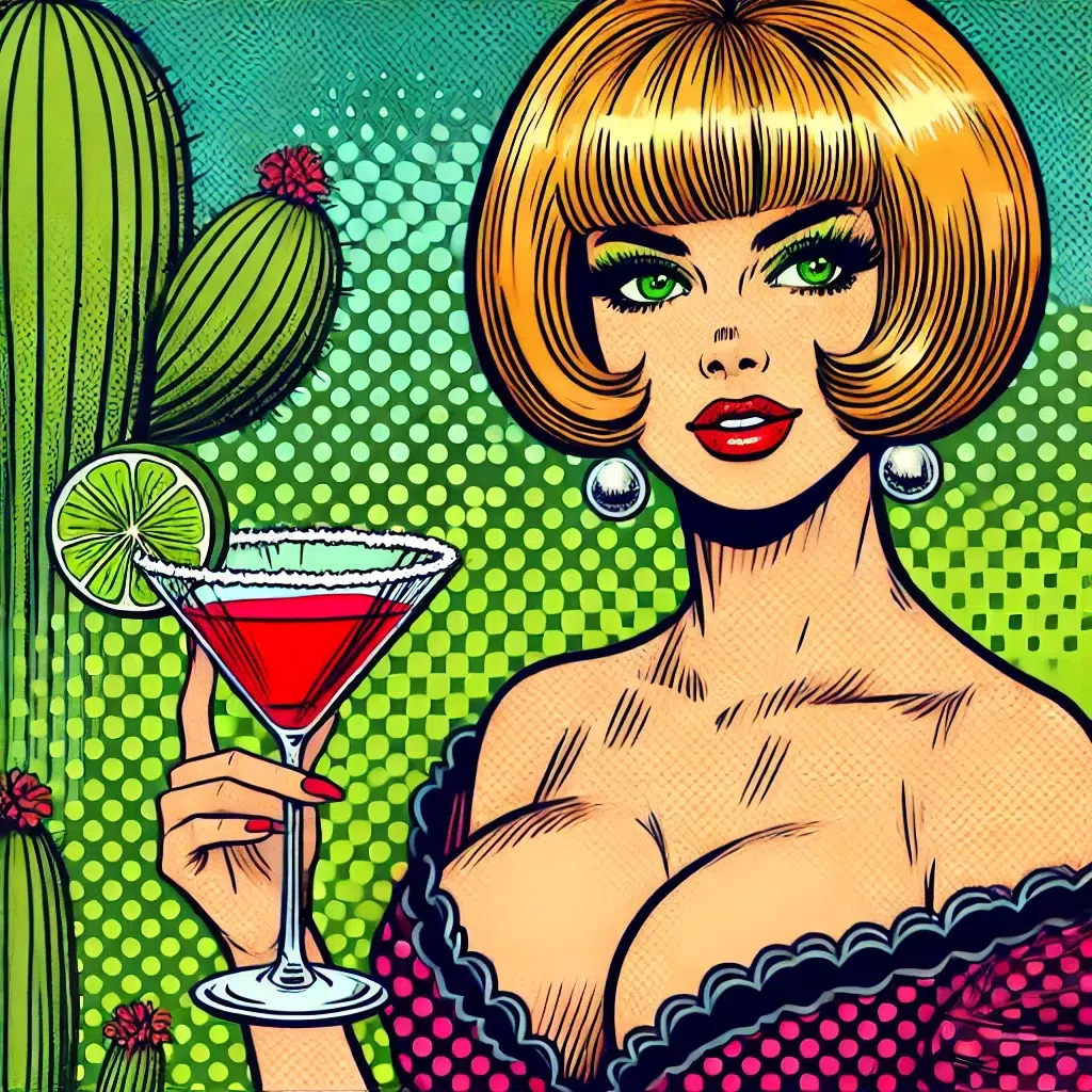 Chef Confidential (evocazione del) drink della Tequileria di Davide creato da Massimo Stronati. Disegno @ladycocktailnicole