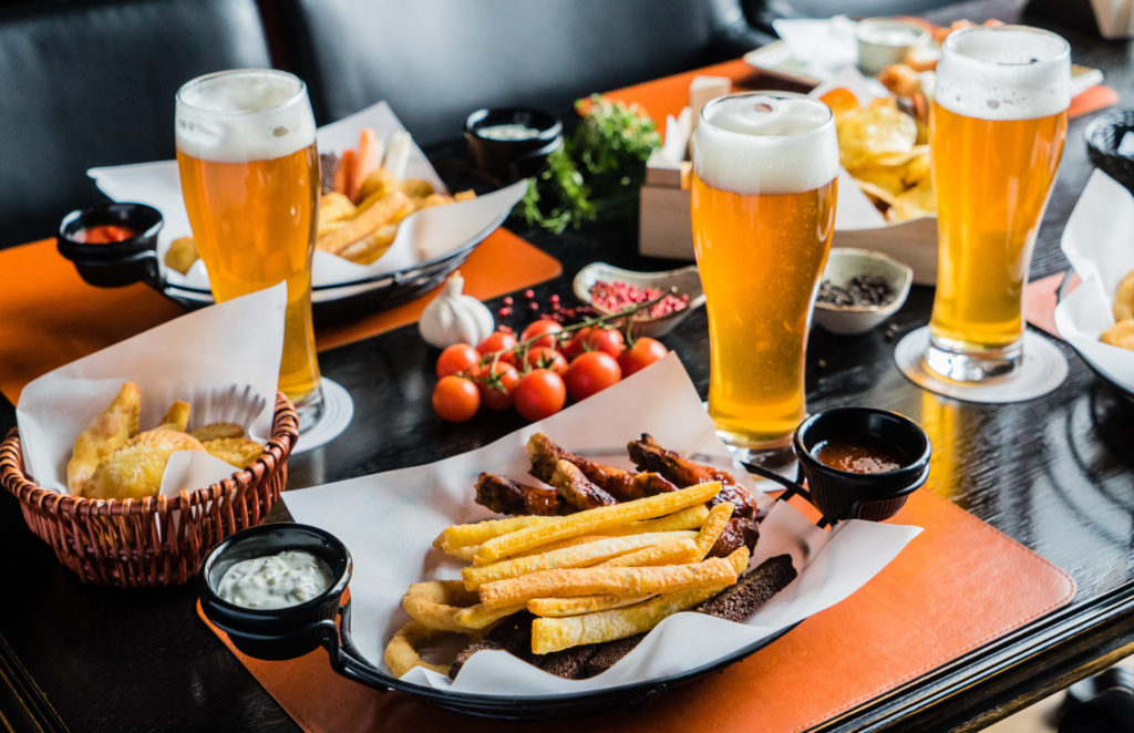 birra e cibo