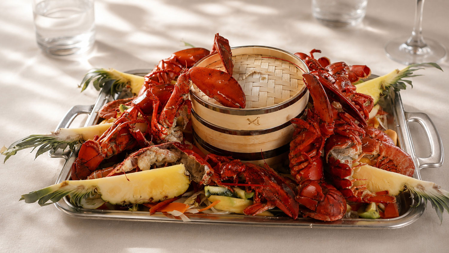 Ristorante di pesce a Marina di Massa con crostacei serviti da Sapore di Mare