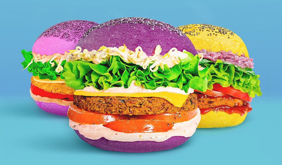 Roma Vegan City, vegan burger