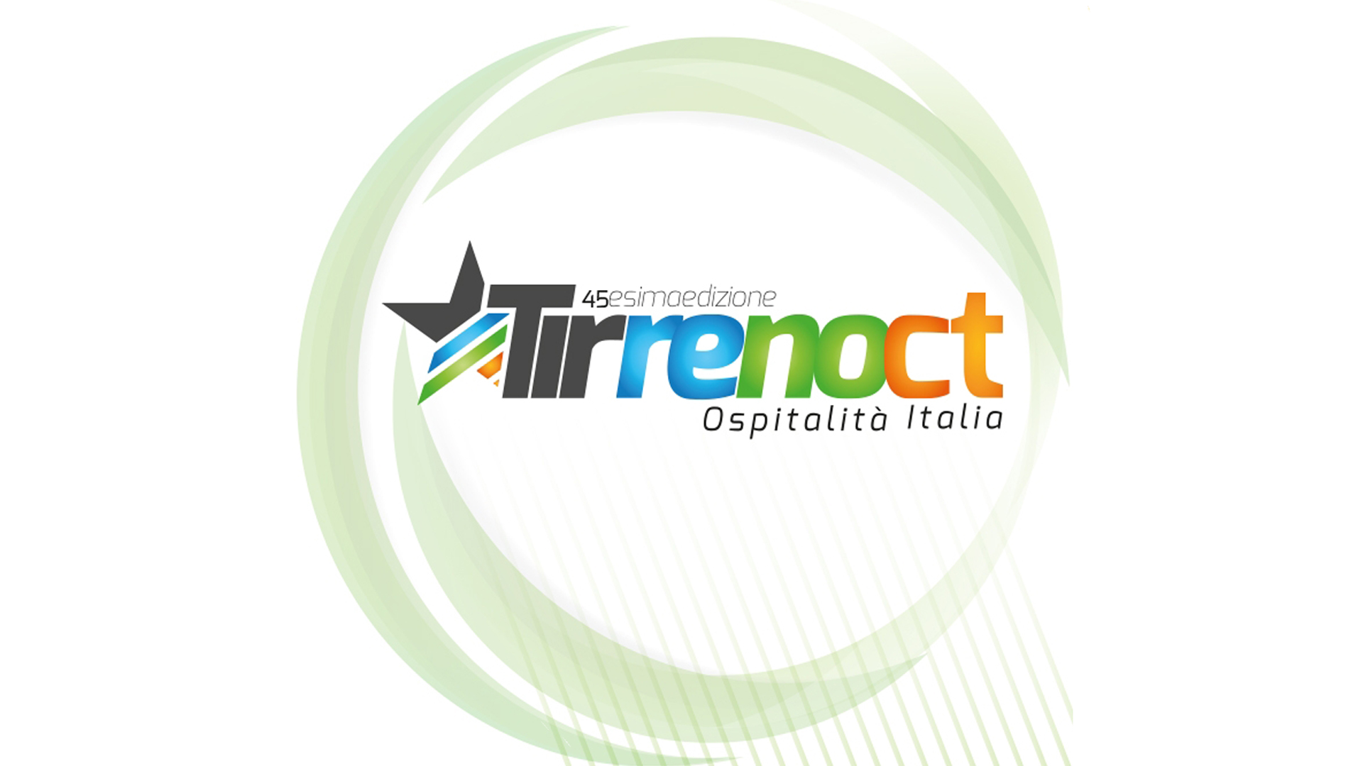 Logo ufficiale della 45ª edizione di Tirreno C.T., la fiera di riferimento per il settore HoReCa in Italia, dedicata all’ospitalità e alla ristorazione.
