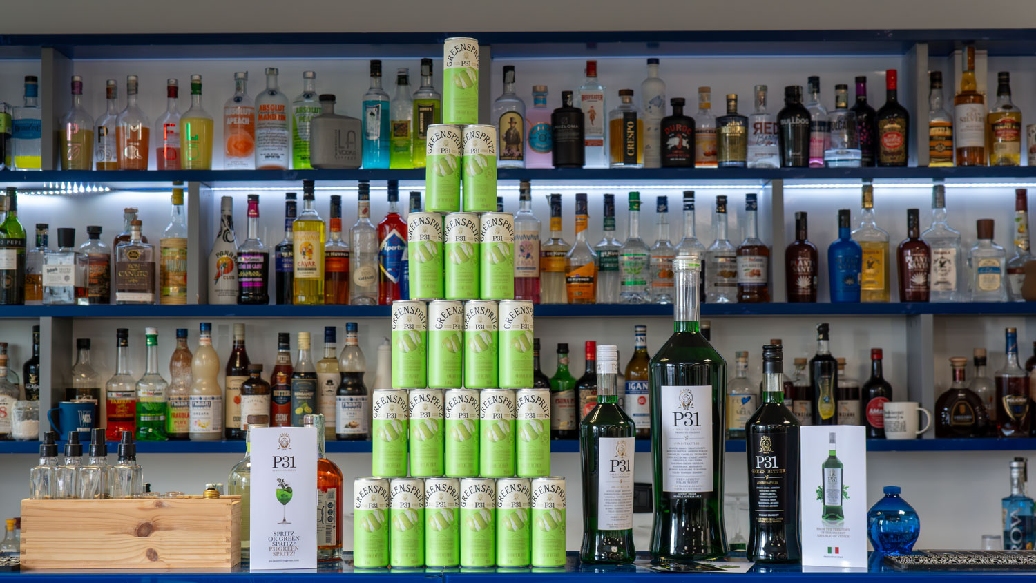 P31 Green Spritz Ready to drink
