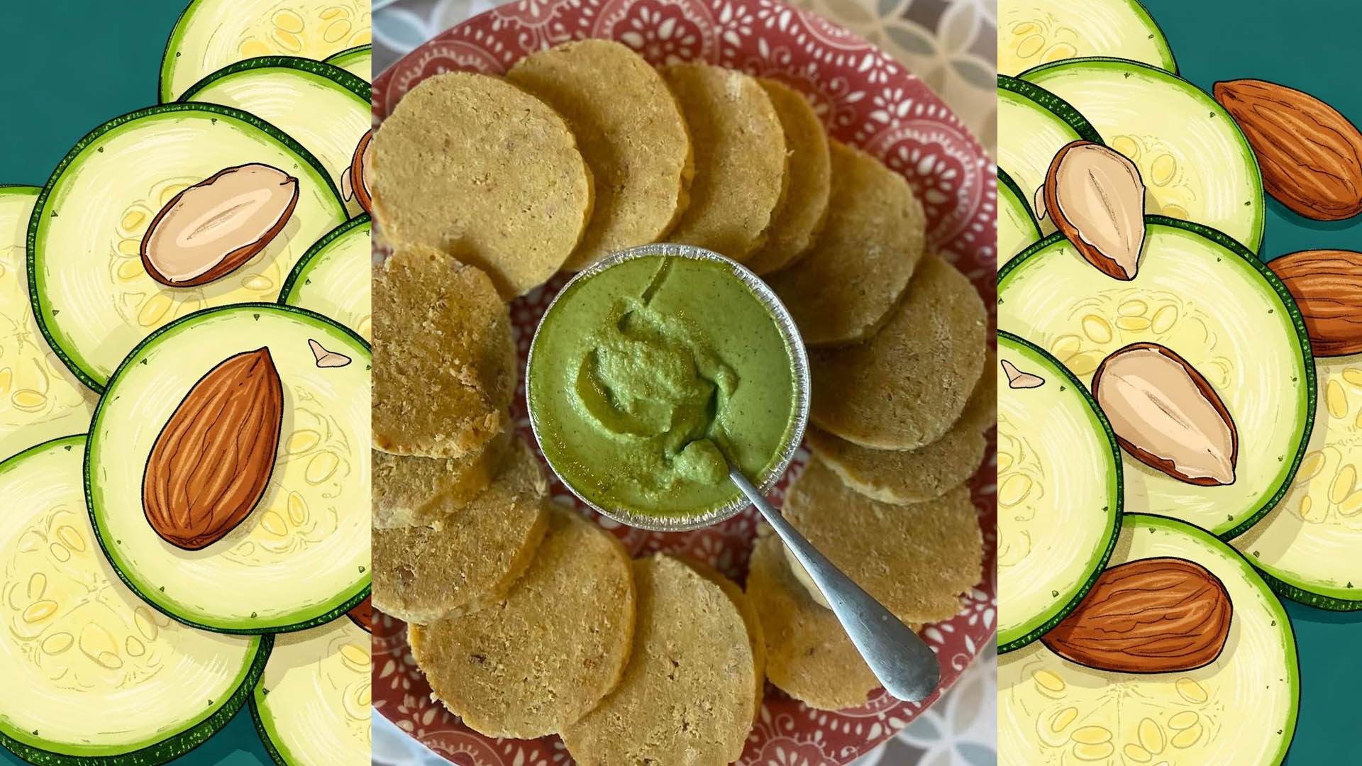 pesto e crostini. ricetta Pesto di zucchine e mandorle