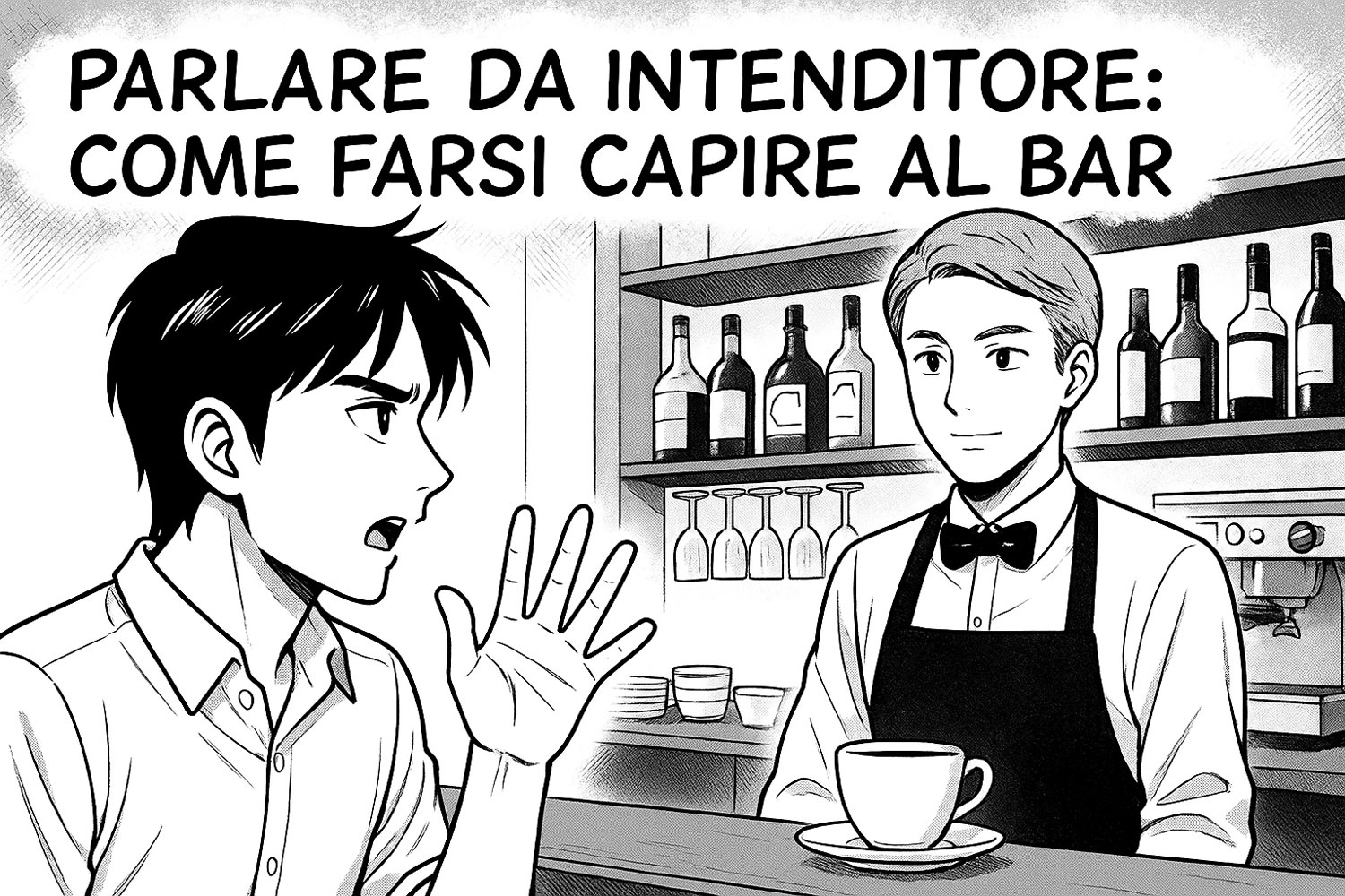 Farsi capire al Bar quando ordini un caffè
