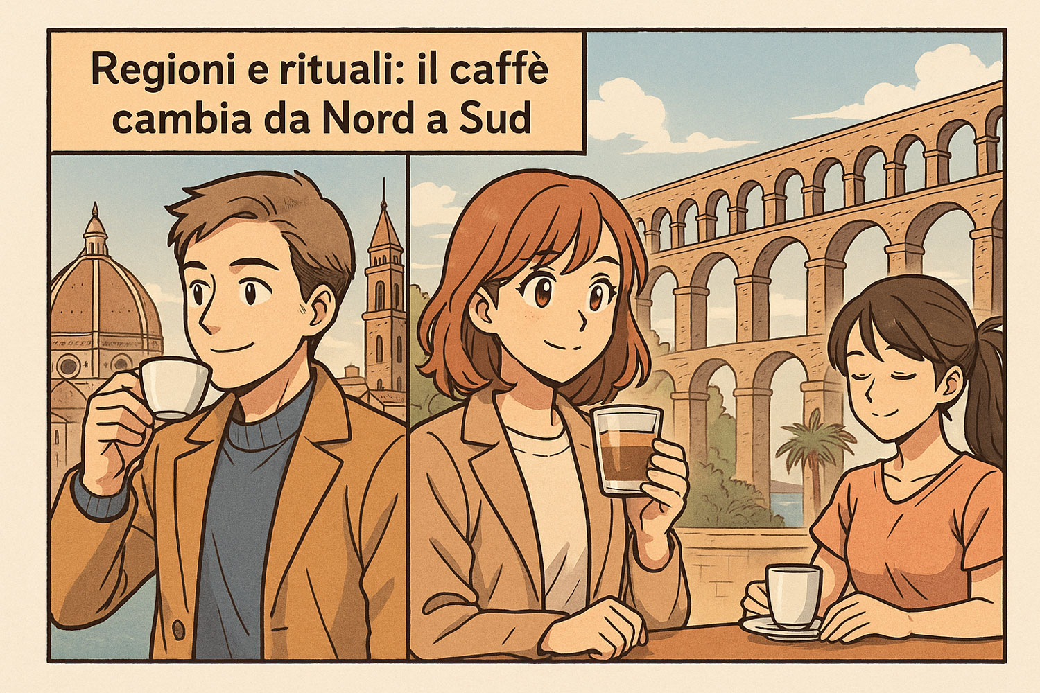 Il caffè nelle regioni italiane